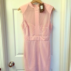 Pink party dress